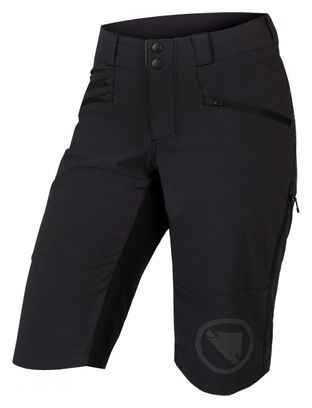Endura SingleTrack II Black Women's Shorts