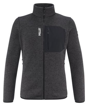 Herenfleece Millet Chamonix Knit Zwart