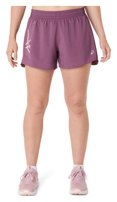 Pantaloncini Asics Icon 4in Rosa Donna