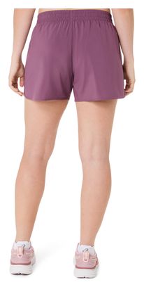 Pantaloncini Asics Icon 4in Rosa Donna