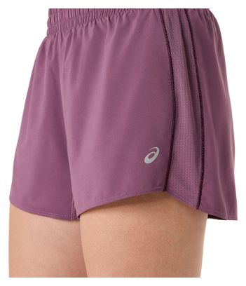 Pantaloncini Asics Icon 4in Rosa Donna