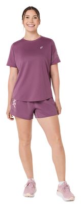 Pantaloncini Asics Icon 4in Rosa Donna