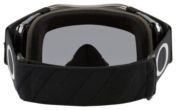 Máscara Oakley Airbrake MX Tuff Blocks Negro Gunmetal - Gris Oscuro / Ref: OO7046-C3