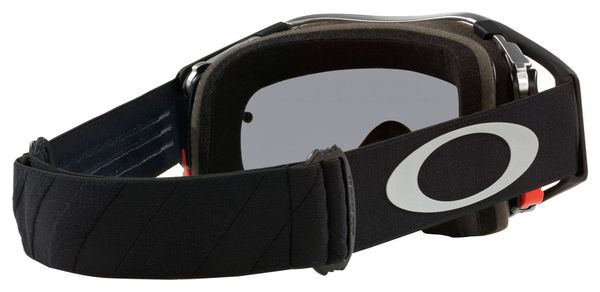 Máscara Oakley Airbrake MX Tuff Blocks Negro Gunmetal - Gris Oscuro / Ref: OO7046-C3