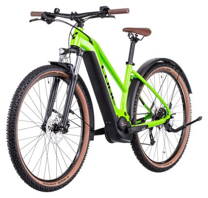 Cube Reaction Hybrid Performance 500 Allroad Trapeze Electric Hardtail MTB Shimano Alivio 9S 500 Wh 29'' Shiny Apple Green 2022