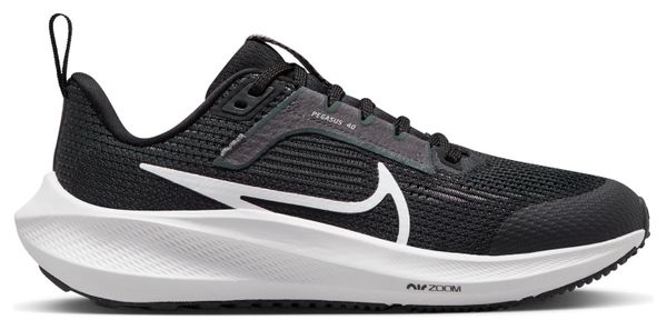 Nike Air <strong>Zoom Pegasus 40 Blanco Negro Zapatillas Running Niños</strong>