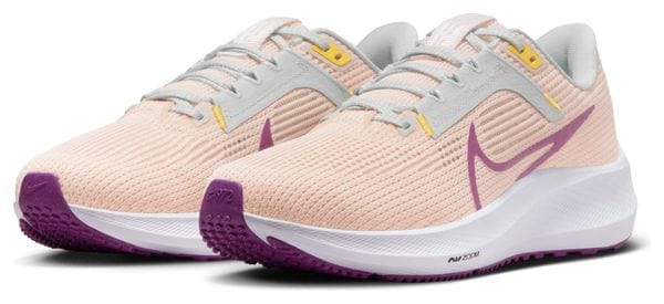 Zapatillas Running Mujer Nike Air <strong>Zoom Pegasus 40 Violeta Corail</strong>