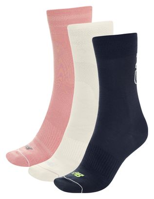 New Balance Accelerate Mid-Calf Running Socks (3 Pairs) Unisex