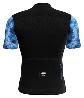 LeBram Ventoux Element Short Sleeve Jersey Blue Black