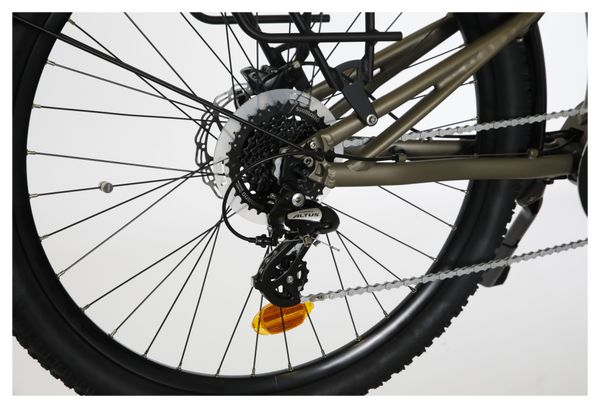 Bicicletta da esposizione - Sunn Urb Over Bicicletta elettrica da città Shimano Altus 8V 460 Wh 650b Grigio 2023 L