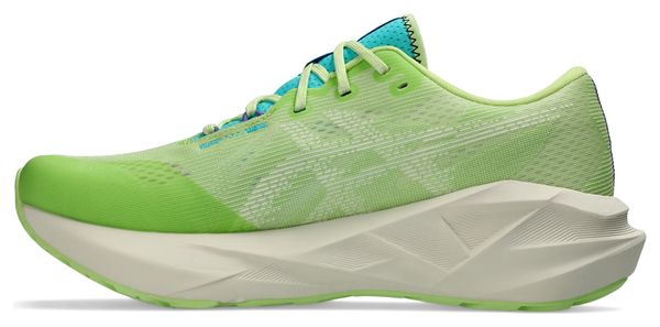 Chaussures Running Asics Novablast 5 TR Nature Bathing Vert/Bleu Homme