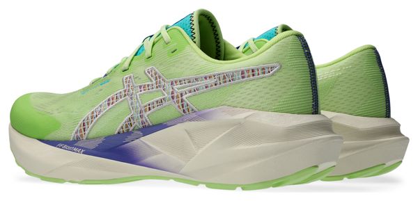 Chaussures Running Asics Novablast 5 TR Nature Bathing Vert/Bleu Homme
