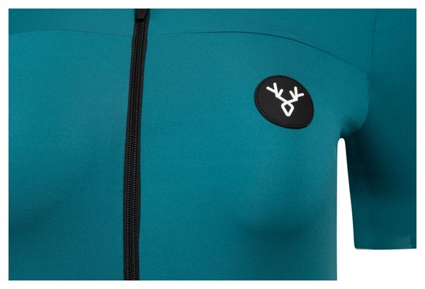 Maillot de manga corta para mujer LeBram Allos Azul Pelforth Tailored Fit