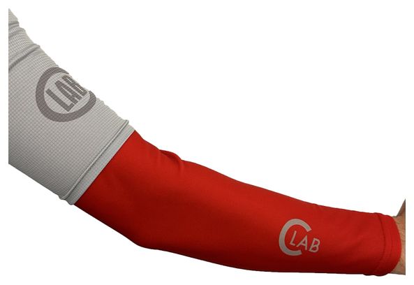 Manchettes de Cyclisme Thermiques- Rouge