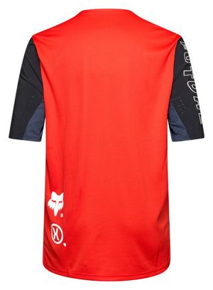 Fox Defend Elevated short sleeve jersey Red Men