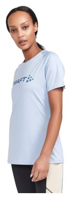 Damestrui Craft Core Essence Logo Blauw met korte mouwen