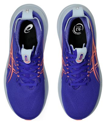 Asics Gel-Nimbus 28 Laufschuhe Blau/Koralle Damen