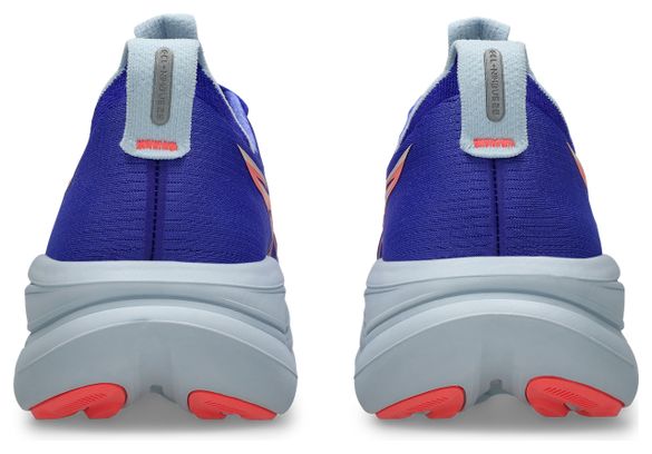 Asics Gel-Nimbus 28 Laufschuhe Blau/Koralle Damen