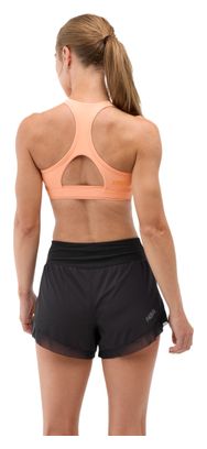 Reggiseno sportivo Hoka Hupana arancione da donna