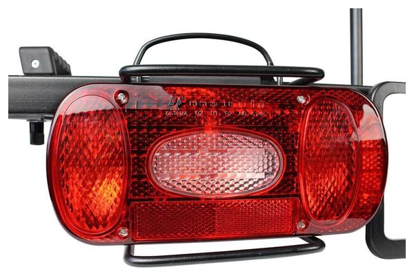 Porte-vélos d'attelage plateforme pour 2 vélos Bullwing SR5