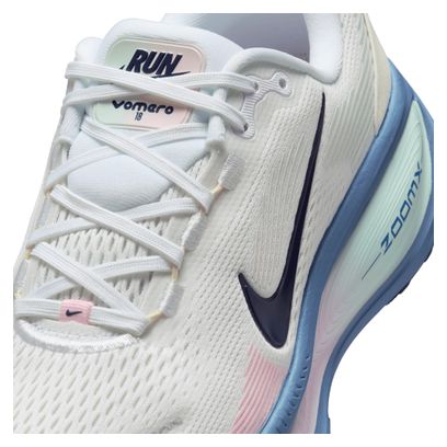Zapatillas de running Nike Vomero 18 Blanco/Azul/Rosa para mujer