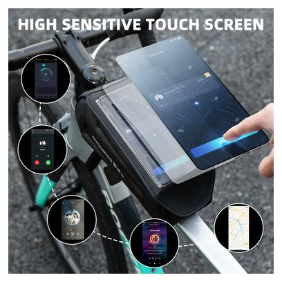 Sacoche de guidon EVA pour vélo - 1 7 L