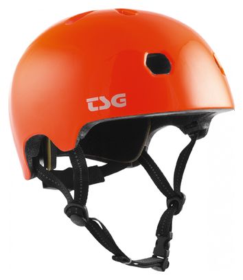 TSG Meta Solid Gloss Orange Urban Helmet