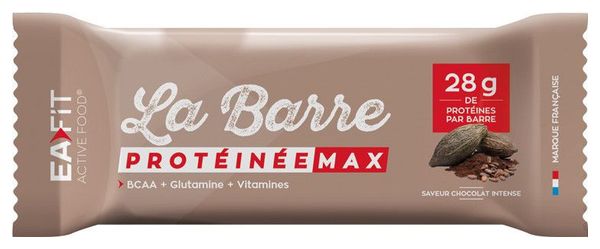 EAFIT La barre protéinée max - Chocolat - Boîte de 16 barres