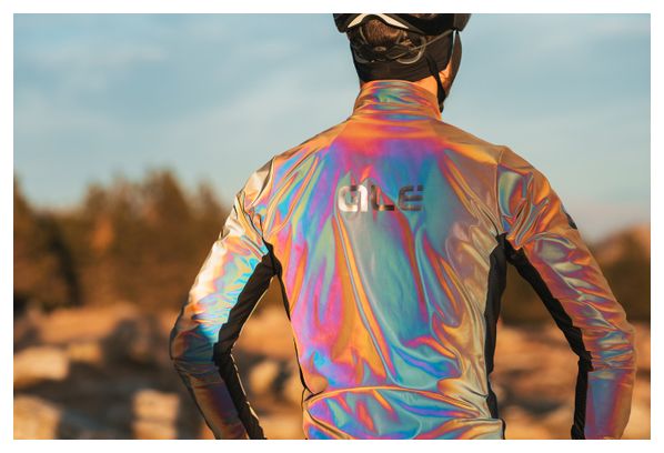 Langarm-Jacke Alé Iridescent Reflective