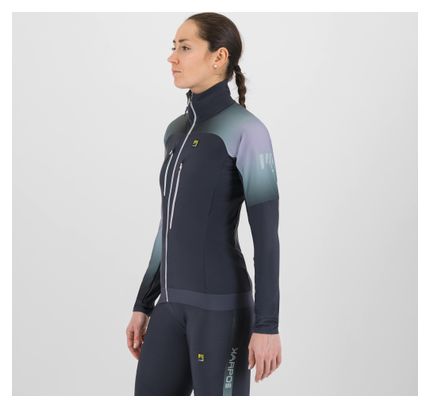 Veste Softshell Karpos Alagna 2.0 Gris/Violet Femme
