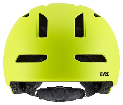 Uvex Urban Planet LED Helmet in Lime Green