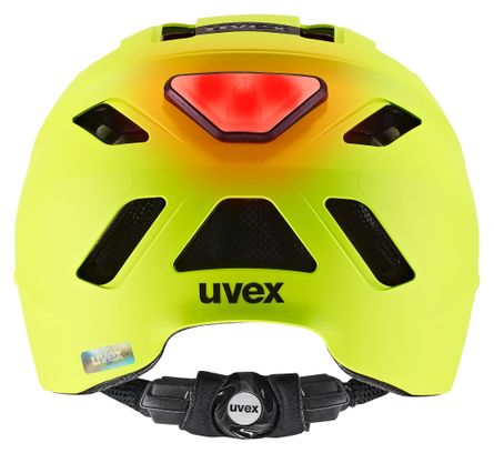 Uvex Urban Planet LED Helmet in Lime Green