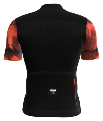 LeBram Ventoux Élément Kurzarmtrikot Orange Schwarz