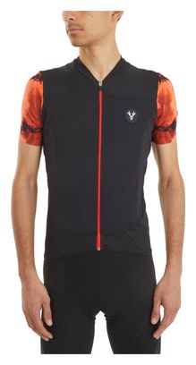 LeBram Ventoux Élément Kurzarmtrikot Orange Schwarz