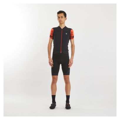 LeBram Ventoux Élément Kurzarmtrikot Orange Schwarz