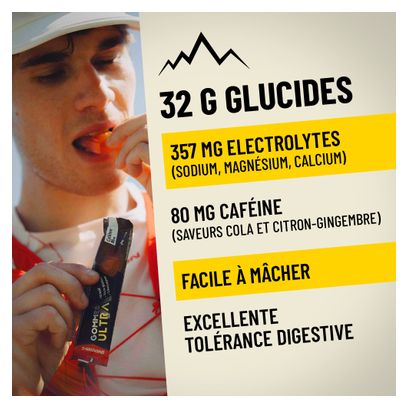 Gommes Energétiques Overstims Ultra Cola Cafeine - 42g