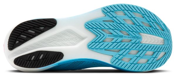 Brooks Hyperion 2 Dames Hardloopschoenen Blauw/Roze