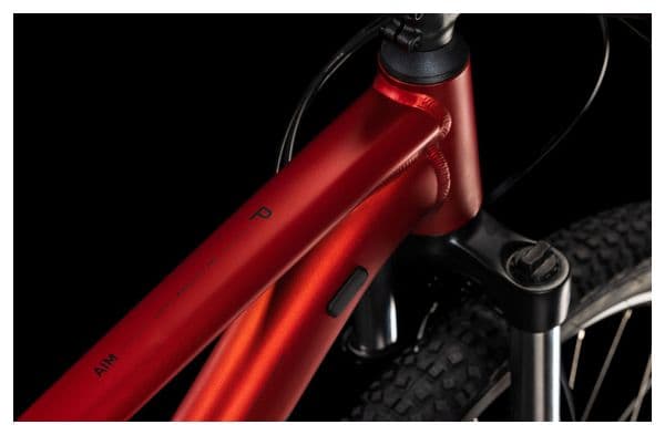 VTT Semi-Rigide Cube Aim Pro Shimano Cues 9V 29'' Rouge Orange Fire 2025