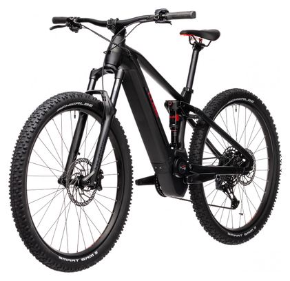 Cube Stereo Hybrid 120 Pro 500 Elektrische Vollfederung MTB Sram SX Eagle 12S 500 Wh 29'' Schwarz Rot 2021