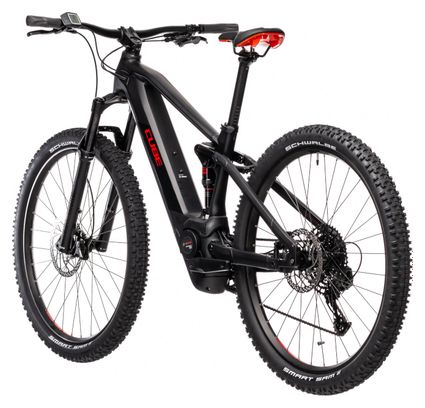Cube Stereo Hybrid 120 Pro 500 Elektrische Vollfederung MTB Sram SX Eagle 12S 500 Wh 29'' Schwarz Rot 2021