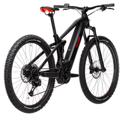 Cube Stereo Hybrid 120 Pro 500 Elektrische Vollfederung MTB Sram SX Eagle 12S 500 Wh 29'' Schwarz Rot 2021