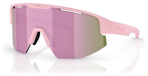 Bliz Matrix Brille Hellrosa - Spiegelglas Rosa