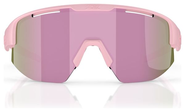 Bliz Matrix Brille Hellrosa - Spiegelglas Rosa