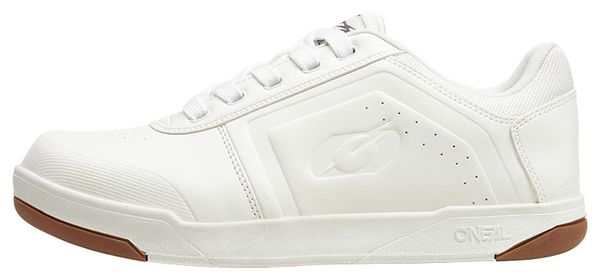 O'Neal Gepinte Platte Schoenen Wit
