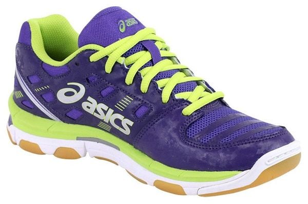 Chaussures Gel Cyber Shot Volley-Ball Violet Femme Asics