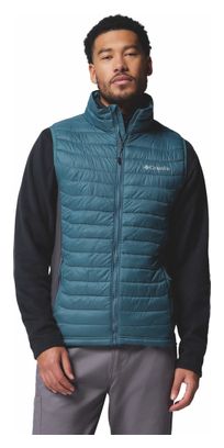 Columbia Hybride Powder Pass Blauw Mouwloos Jasje 