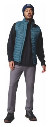 Columbia Hybride Powder Pass Blauw Mouwloos Jasje 