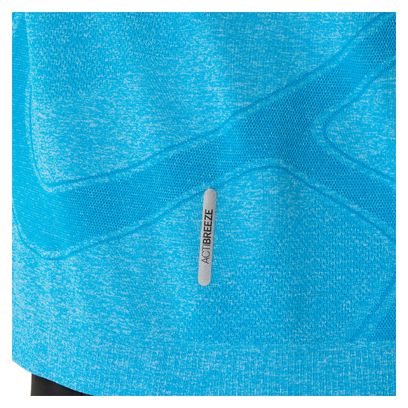 Asics Road Seamless Kurzarm-Shirt Blau Herren