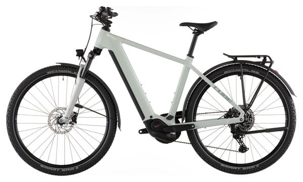 VTC Électrique Cube Nuride Hybrid Performance 600 Shimano Cues 10V 600 Wh 29'' Beige Desert Stone Vert 2026