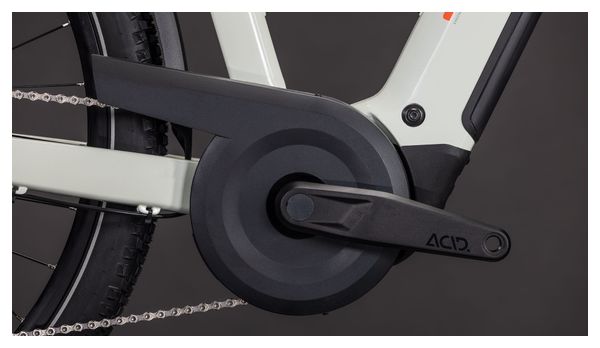 VTC Électrique Cube Nuride Hybrid Performance 600 Shimano Cues 10V 600 Wh 29'' Beige Desert Stone Vert 2026